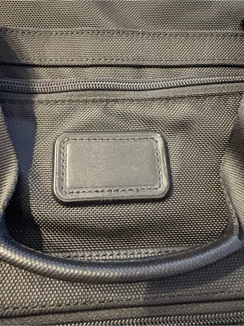 TUMI Alpha framed soft duffle in black